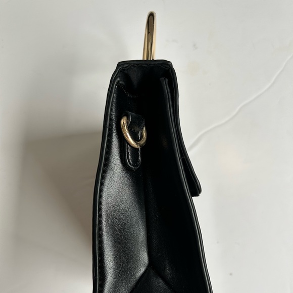 Fancy Faux leather black bag - Picture 4 of 5